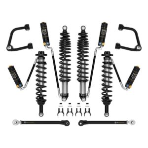 ICON 2021-2023 Ford Bronco, Sasquatch, 2-3" Lift, Stage 6 Suspension System, CDXS, Tubular, Heavy Rate Rear Spring