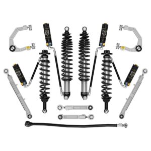 ICON 2021-2023 Ford Bronco, Sasquatch, 2-3" Lift, Stage 7 Suspension System, CDXS, Billet, Heavy Rate Rear Spring