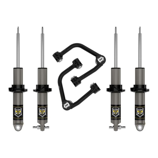 ICON 21-23 Bronco HOSS 1.0 Pkg, 1.375-3" Lift Stage 2 Suspension System, Tubular