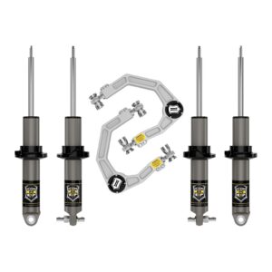 ICON 2021-2023 Ford Bronco, HOSS 1.0 Pkg, 1.375-3" Lift, Stage 2 Suspension System, Billet