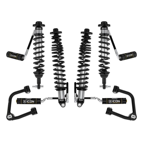 ICON 2021-2023 Bronco Sasquatch, 2-3" Lift, Stage 4 Suspension System, Tubular UCA, Heavy Rate Rear Spring