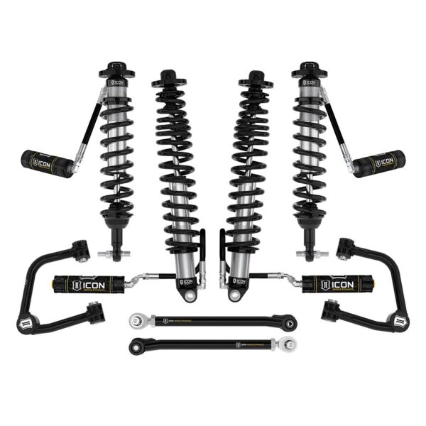ICON 2021-2023 Ford Bronco, Sasquatch, 2-3" Lift, Stage 5 Suspension System, Tubular, Heavy Rate Rear Spring