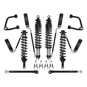 ICON 2021-2023 Ford Bronco, Non-Sasquatch, 3-4" Lift, Stage 6 Suspension System, CDXS, Tubular, Heavy Rate Rear Spring