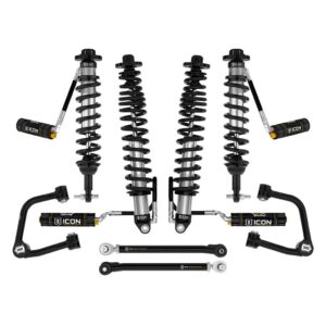 ICON 2021-2023 Ford Bronco, Non-Sasquatch, 3-4" Lift, Stage 6 Suspension System, CDCV, Tubular, Heavy Rate Rear Spring
