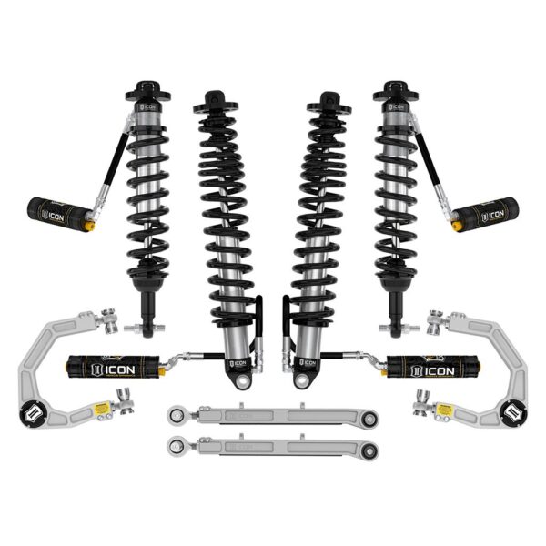 ICON 2021-2023 Ford Bronco, Sasquatch, 2-3" Lift, Stage 6 Suspension System, CDCV, Billet, Heavy Rate Rear Spring