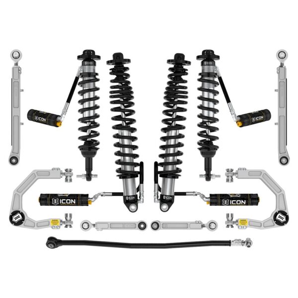 ICON 2021-2023 Ford Bronco, Sasquatch, 2-3" Lift, Stage 7 Suspension System, CDCV, Billet