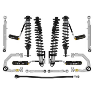 ICON 2021-2023 Ford Bronco, Sasquatch, 2-3" Lift, Stage 7 Suspension System, CDCV, Billet, Heavy Rate Rear Spring
