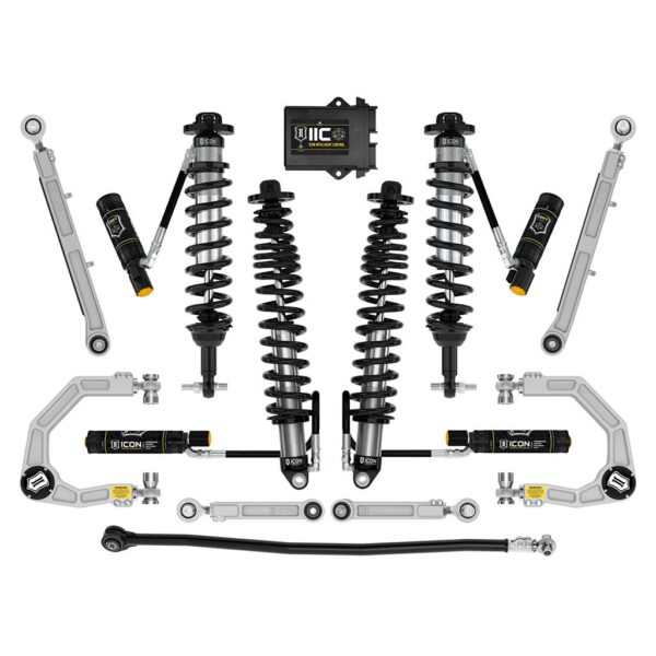 ICON 2021-2023 Ford Bronco, Sasquatch, 2-3" Lift, Stage 8 Suspension System, Billet