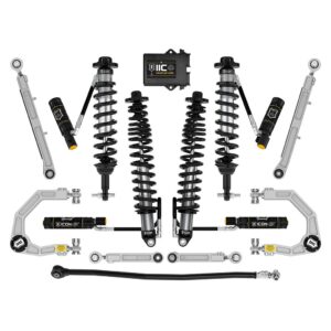 ICON 2021-2023 Ford Bronco, Sasquatch, 2-3" Lift, Stage 8 Suspension System, Billet, Heavy Rate Rear Spring