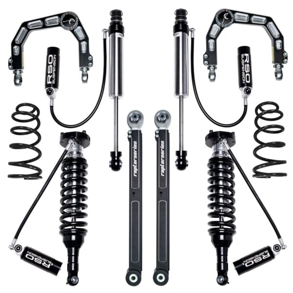 RSO Suspension - K4R2330 - 2-3 inch Stage 3.0 Lift Kit - 10-23 Toyota 4Runner, Lift Height: 2-3in, Position: Front and Rear