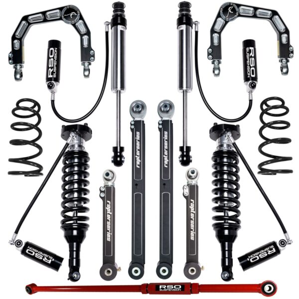 RSO Suspension - K4R2350 - 2-3 inch Stage 5.0 Lift Kit - 10-23 Toyota 4Runner, Lift Height: 2-3in, Position: Front and Rear