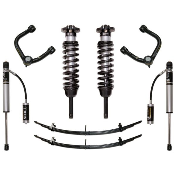ICON 2005-2015 Toyota Tacoma 0-3.5" Lift/2016-2023 Tacoma 0-2.75" Lift, Stage 3 Suspension System, Tubular UCA