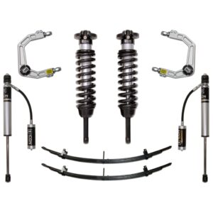 ICON 2005-2015 Toyota Tacoma 0-3.5" Lift/2016-2023 Tacoma 0-2.75" Lift, Stage 3 Suspension System, Billet UCA