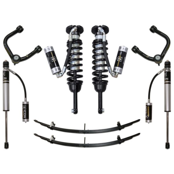 ICON 2005-2015 Toyota Tacoma 0-3.5" Lift/2016-2023 Tacoma 0-2.75" Lift, Stage 4 Suspension System, Tubular UCA