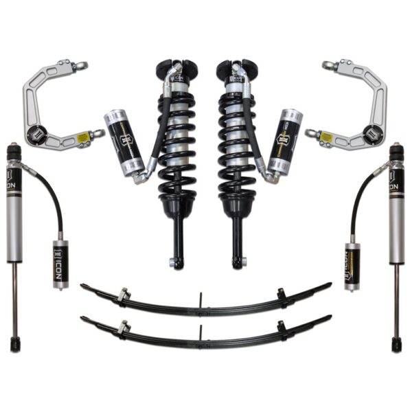 ICON 2005-2015 Toyota Tacoma 0-3.5" Lift/2016-2023 Tacoma 0-2.75" Lift, Stage 4 Suspension System, Billet UCA