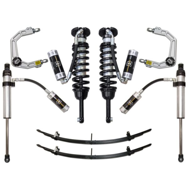 ICON 2005-2015 Toyota Tacoma 0-3.5" Lift/2016-2023 Tacoma 0-2.75" Lift, Stage 5 Suspension System, Billet UCA