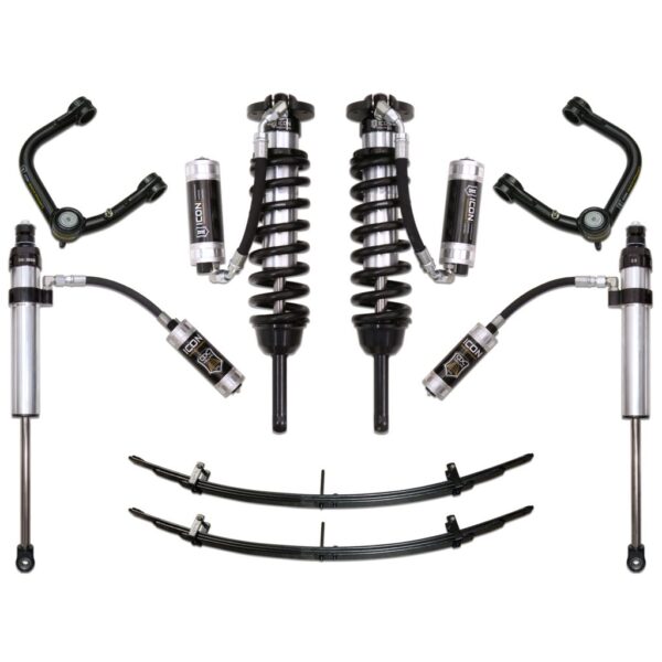 ICON 2005-2015 Toyota Tacoma 0-3.5" Lift/2016-2023 Tacoma 0-2.75" Lift, Stage 6 Suspension System, Tubular UCA