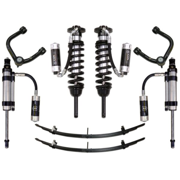 ICON 2005-2015 Toyota Tacoma 0-3.5" Lift/2016-2023 Tacoma 0-2.75" Lift, Stage 7 Suspension System, Tubular UCA