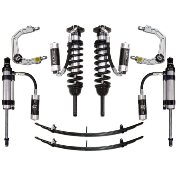ICON 2005-2015 Toyota Tacoma 0-3.5" Lift/2016-2023 Tacoma 0-2.75" Lift, Stage 7 Suspension System, Billet UCA