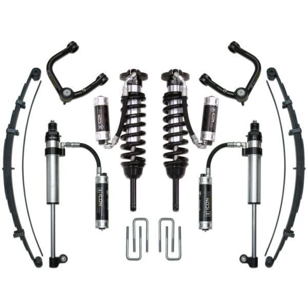 ICON 2005-2015 Toyota Tacoma 0-3.5" Lift/2016-2023 Tacoma 0-2.75" Lift, Stage 9 Suspension System, Tubular UCA