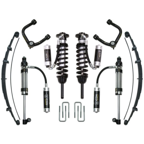 ICON 2005-2015 Toyota Tacoma 0-3.5" Lift/2016-2023 Tacoma 0-2.75" Lift, Stage 10 Suspension System, Tubular UCA