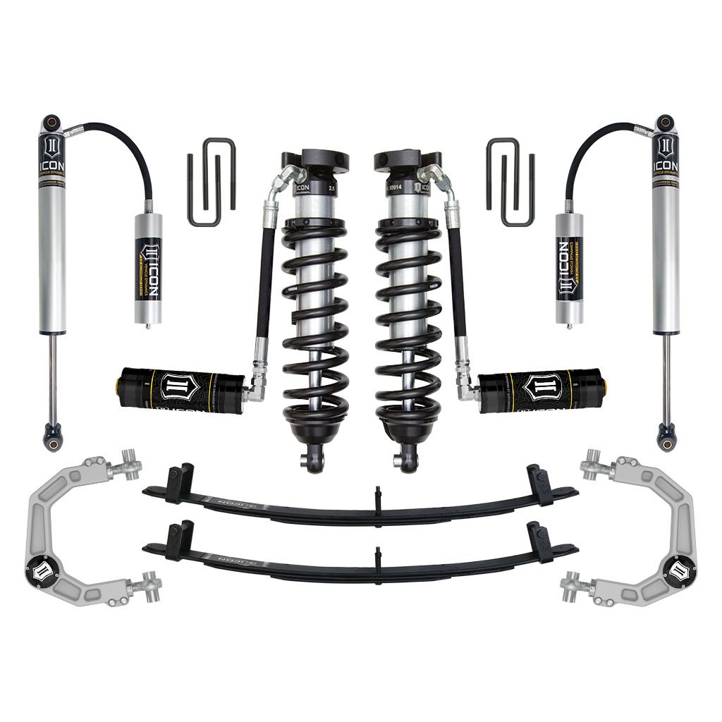 ICON 1995.5-2004 Toyota Tacoma, 0-3" Lift, Stage 4 Suspension System, Billet UCA
