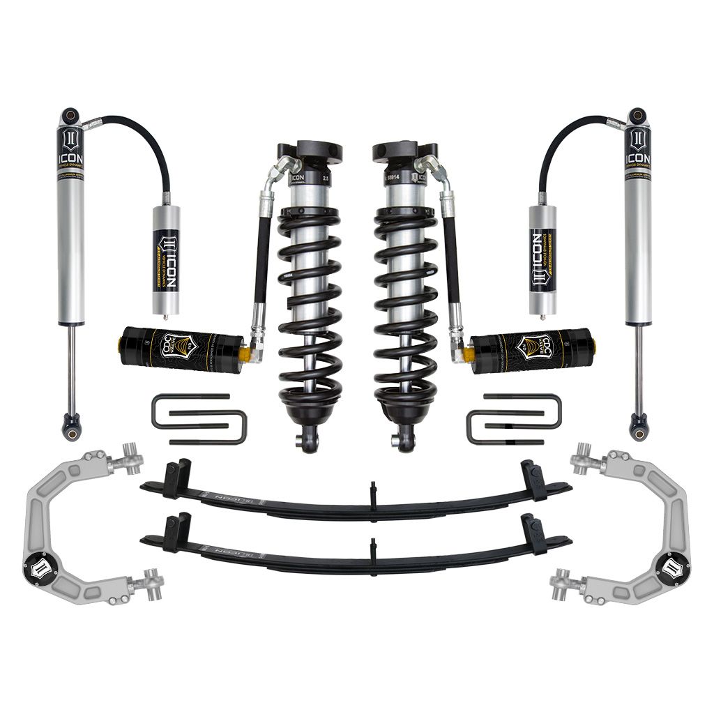 ICON 1995.5-04 Toyota Tacoma, 0-3" Lift, Stage 5 Suspension System, Billet UCA