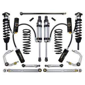 ICON 2010-2024 Toyota 4Runner/2010-2014 Toyota FJ Cruiser, 0-3.5" Lift Stage 8 Suspension System, Billet UCA
