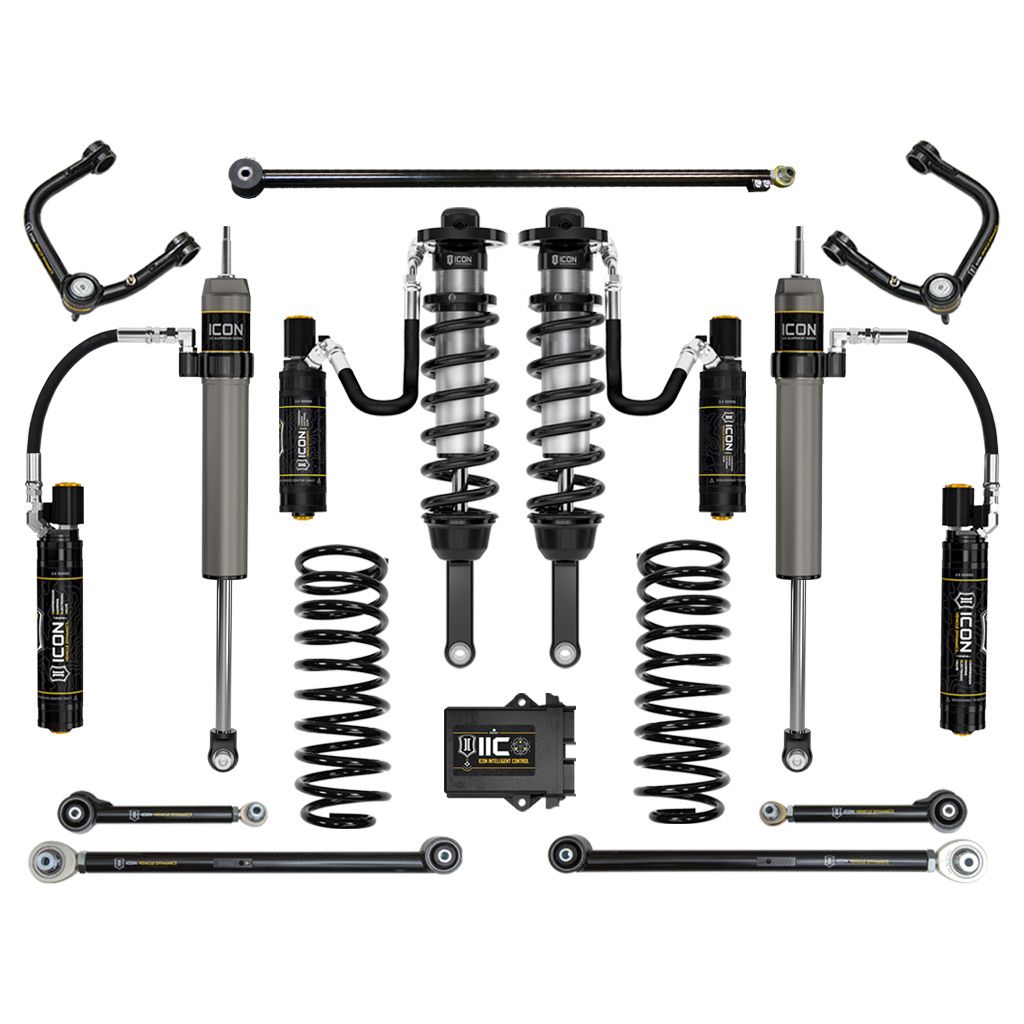ICON 2010-2024 Toyota 4Runner, 0-3.5" Lift Stage 9 Suspension System, Tubular UCA