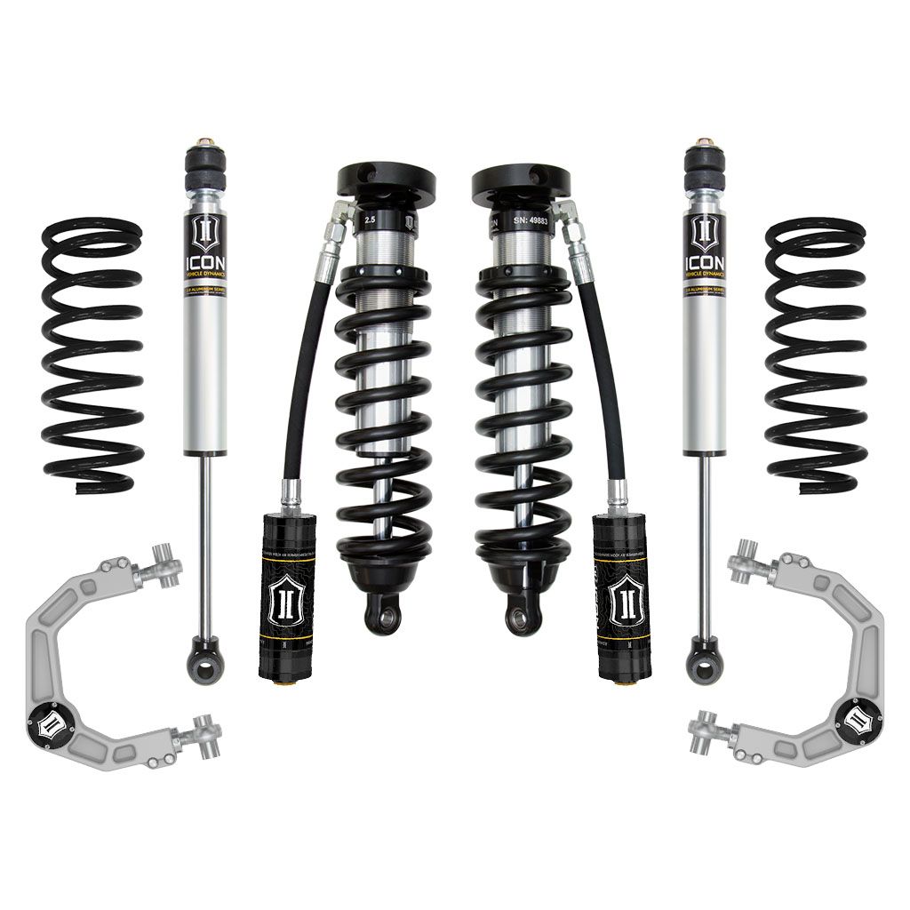 ICON 1996-2002 Toyota 4Runner, 0-3" Lift, Stage 3 Suspension System, Billet UCA
