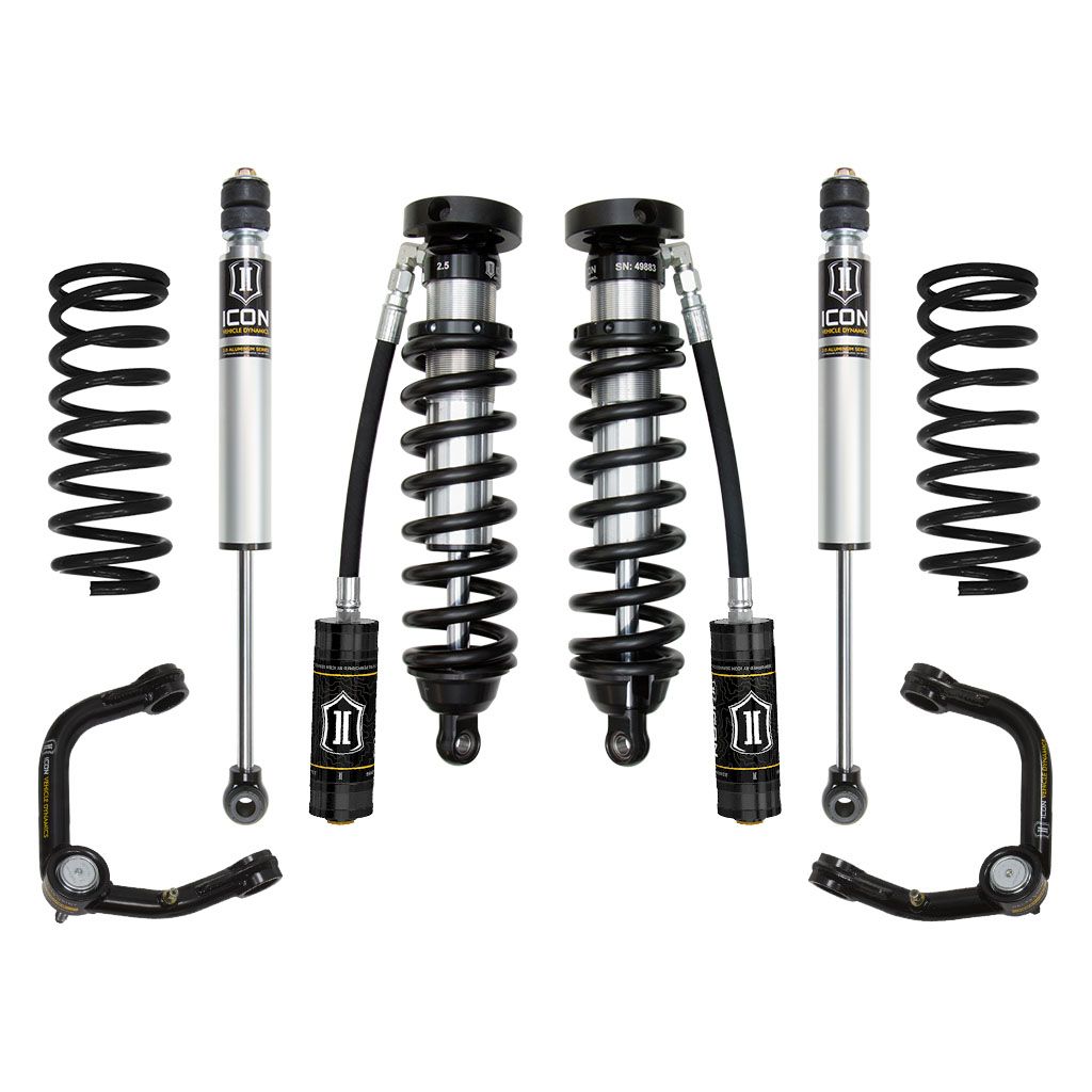 ICON 1996-2002 Toyota 4Runner, 0-3" Lift, Stage 3 Suspension System, Tubular UCA