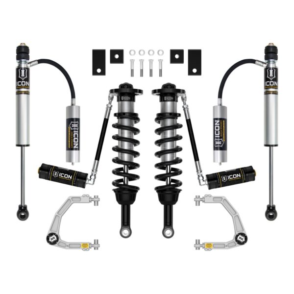 ICON 2022-2025 Toyota Tundra, 1.25-3.5" Lift, Stage 6, 2.5 Suspension System, Billet