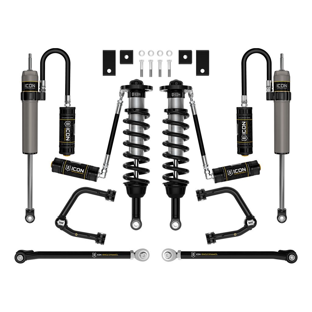 ICON 2022-2025 Toyota Tundra, 2-3.5" Lift, Stage 8, 2.5 Suspension System, Tubular