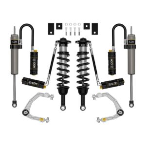 ICON 2022-2025 Toyota Tundra, 1.25-3.5" Lift, Stage 9, 2.5 Suspension System, Billet