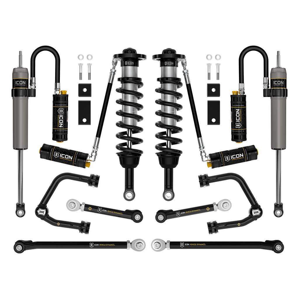 ICON 2022-2025 Toyota Tundra, 2-3.5" Lift, Stage 10, 2.5 Suspension System, Tubular