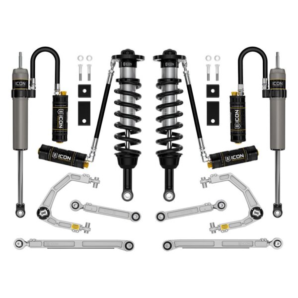 ICON 2022-2025 Toyota Tundra, 1.25-3.5" Lift, Stage 10, 2.5 Suspension System, Billet