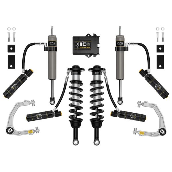 ICON 2022-2025 Toyota Tundra, 1.25-3.5" Lift, Stage 12, 2.5 Suspension System, Billet