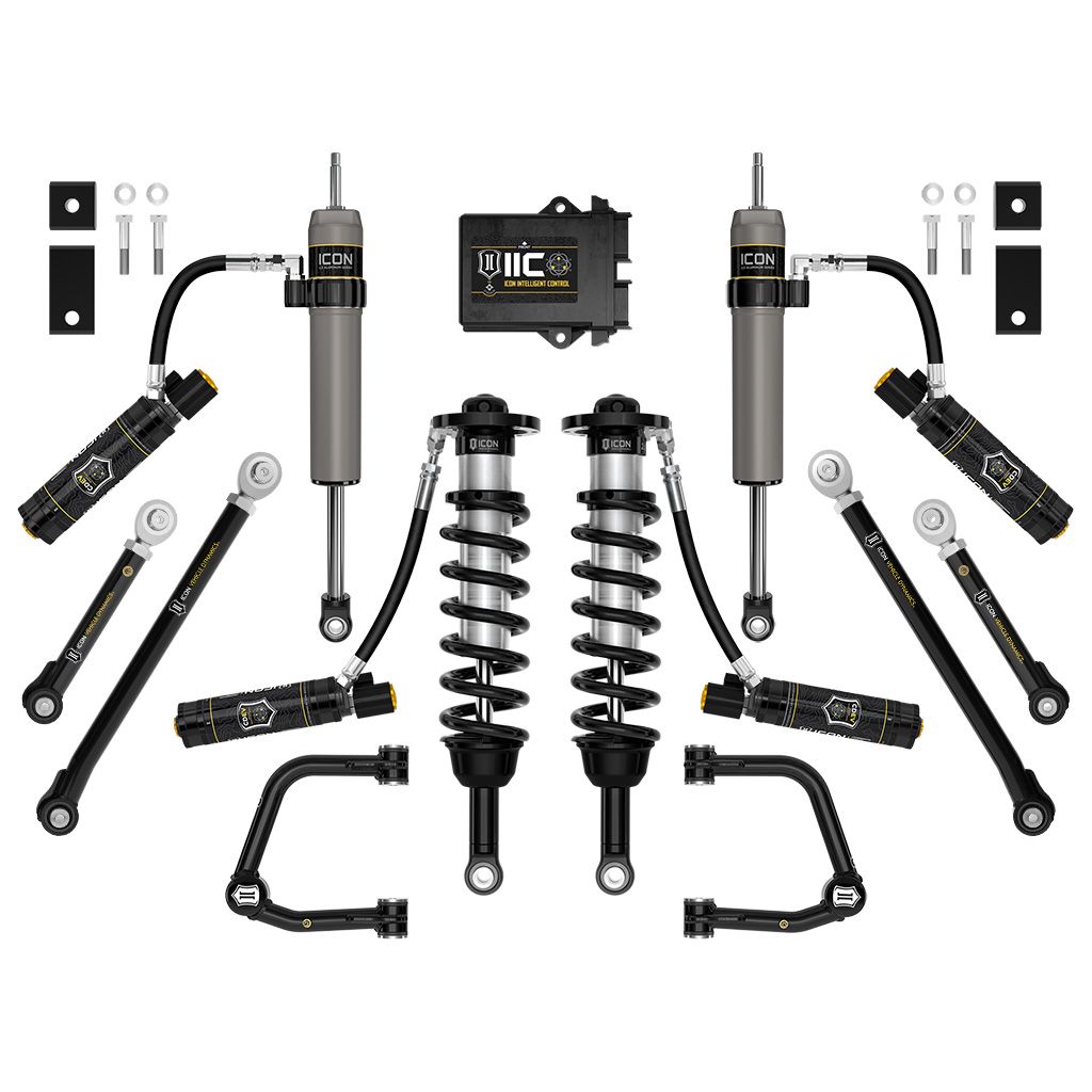 ICON 2022-2025 Toyota Tundra, 2-3.5" Lift, Stage 13, 2.5 Suspension System, Tubular
