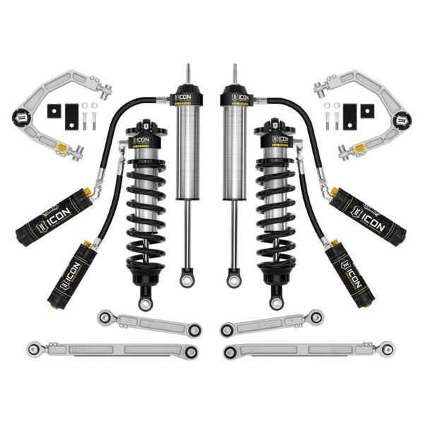 ICON 2022-2025 Toyota Tundra, 1.25-3.25" Lift, Stage 2, 3.0 Suspension System, Billet