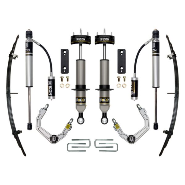 ICON 2005-2023 Toyota Tacoma, 0-2" Lift, Stage 3 EXP Suspension System, Billet UCA