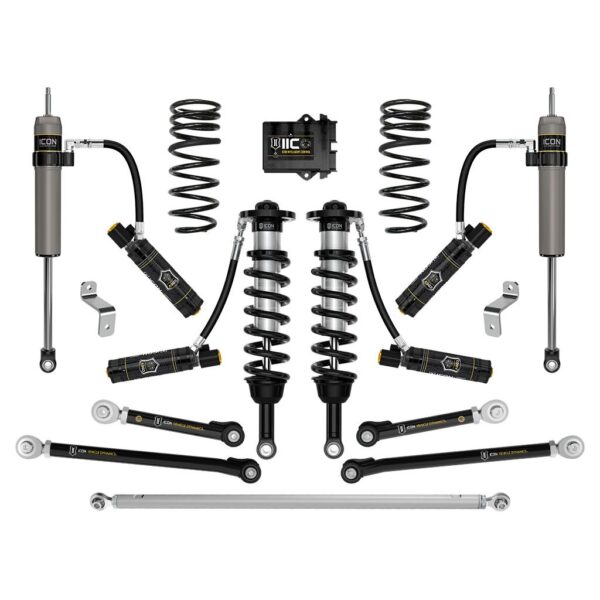 ICON 2023-2024 Toyota Sequoia TRD Pro, 1-2.5" Lift, Stage 10 2.5 Suspension System, Tubular