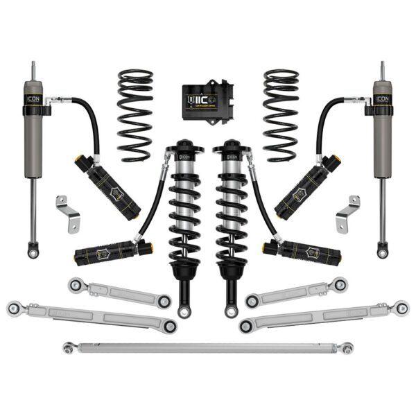 ICON 2023-2024 Toyota Sequoia TRD Pro, 1-2.5" Lift, Stage 10 2.5 Suspension System, Billet