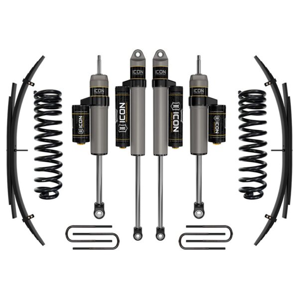 ICON 2017-2019 Ford F-250/F-350 4WD Diesel, 2.5" Lift, Stage 2 Suspension System w/ Expansion Packs