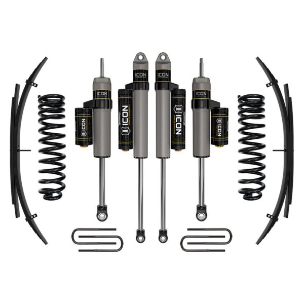 ICON 2020-2023 Ford F-250/F-350 Super Duty 4WD Diesel, 2.5" Lift, Stage 2 Suspension System w/ Expansion Packs