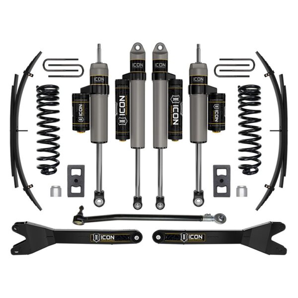 ICON 2023 Ford F-250/F-350 Super Duty 4WD Diesel, 2.5" Lift, Stage 3 Suspension System w/ Radius Arms and Expansion Packs