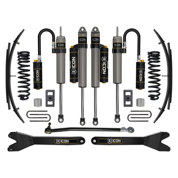 ICON 2023 Ford F-250/F-350 Super Duty 4WD Diesel, 2.5" Lift, Stage 4 Suspension System w/ Radius Arms and Expansion Packs