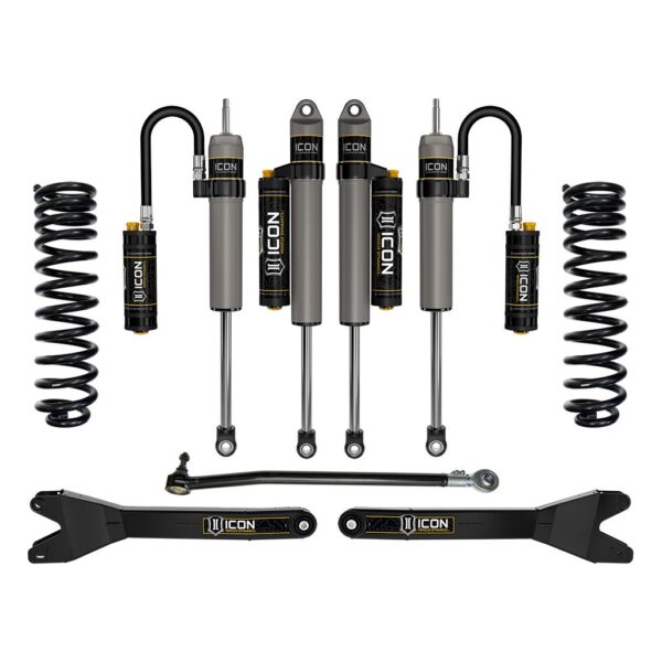 ICON 2023 Ford F-250/F-350 Super Duty 4WD Diesel, 2.5" Lift, Stage 4 Suspension System w/ Radius Arms