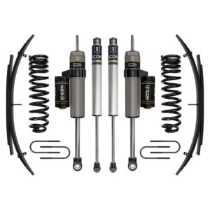 ICON 2008-2010 Ford F-250/F-350 Super Duty 4WD Diesel, 2.5" Lift, Stage 2 Suspension System w/ Expansion Packs