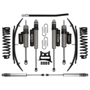 ICON 2008-2010 Ford F-250/F-350 Super Duty 4WD Diesel, 2.5" Lift, Stage 4 Suspension System w/ Expansion Packs
