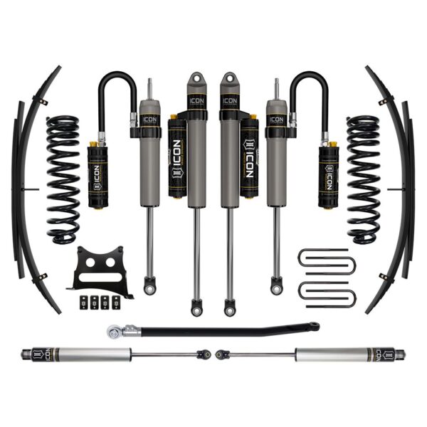ICON 2011-2016 Ford F-250/F-350 Super Duty 4WD Diesel, 2.5" Lift, Stage 5 Suspension System w/ Expansion Packs